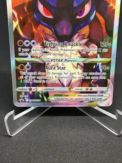 Pokemon TCG Lucario VSTAR Sword & Shield Black Star Promo NM Card SWSH29 - Image 4