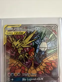 Moltres Zapados Articuno GX Tag Team Promo SM210 Pokemon Card - Image 2