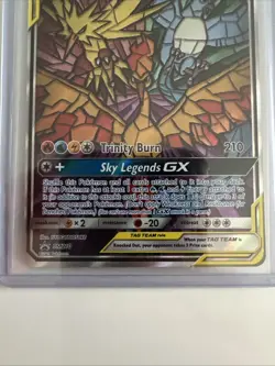 Moltres Zapados Articuno GX Tag Team Promo SM210 Pokemon Card - Image 3