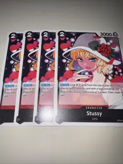 OP04-084 Stussy X4 Playset Common One Piece TCG Card - Image 4