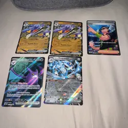 Pokemon Destined Rivals 5-Card Lot EX - Image 1