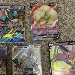 10 card lot of pokemon GXs and Vs and one VSTAR - Image 3
