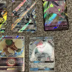 10 card lot of pokemon GXs and Vs and one VSTAR - Image 4