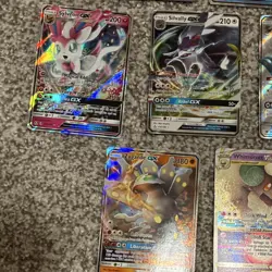 10 card lot of pokemon GXs and Vs and one VSTAR - Image 5