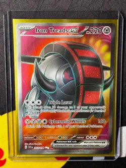 Iron Treads Ex - 233/198 - Pokemon Scarlet & Violet Base Full Art Card NM - Image 3