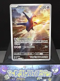 Pokemon Card Latios 203/191 Surging Sparks Illustration Rare Near Mint - Image 1