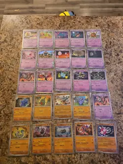 Pokemon Lot of 25 TCG Random Holo and Reverse Holo English Cards - Image 1