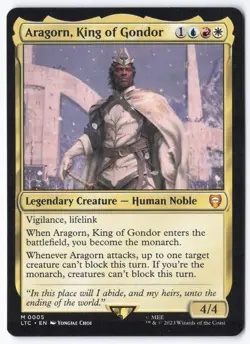 Aragorn, King of Gondor M Commander: The Lord of the Rings: Tales of Middle-eart - Image 1
