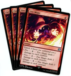 x4 Fire Magic - 0136 - Final Fantasy - MTG - NM/M - Image 1
