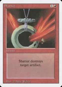 Shatter - Revised Edition (3ED) - MTG Rare English Non Foil - Image 1