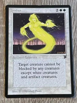 MTG - Seeker - Legends - NM English Magic 1994 - Image 1