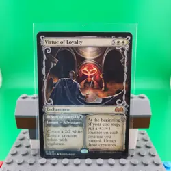 Virtue of Loyalty Showcase Magic The Gathering Wilds of Eldraine WOE - Image 1