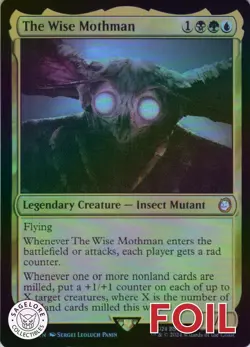 MTG The Wise Mothman (4) | NM Foil | Universes Beyond: Fallout {PIP} - Image 1