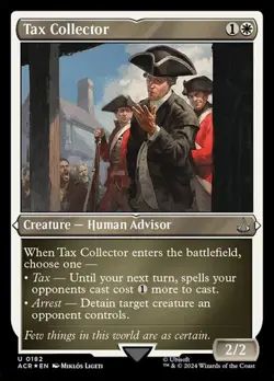 Tax Collector - Foil Etched Assassin's Creed NM MTG - Image 1