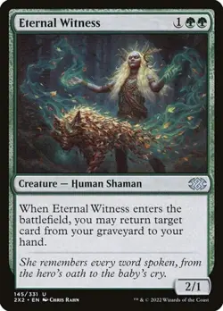 Eternal Witness - Foil 2X2 NM MTG - Image 1