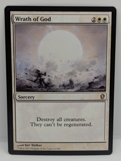 Wrath of God Commander 2013 Regular NM MTG - Image 1