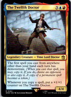 Magic the Gathering The Twelfth Doctor Doctor Who Commander MTG Free Shipping! - Image 1