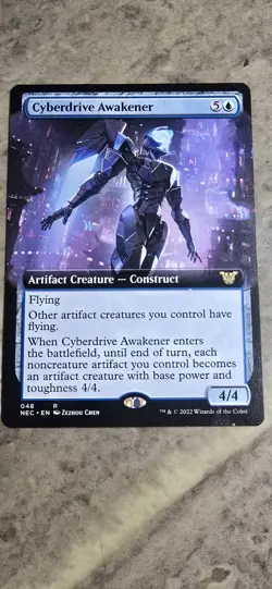 Cyberdrive Awakener (Extended Art) Commander: Kamigawa: Neon Dynasty Regular MTG - Image 1