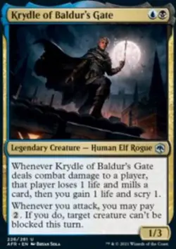 Krydle of Baldur's Gate Adventures in the Forgotten Realms (AFR) 226 MTG Regular - Image 1