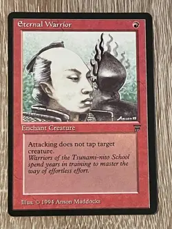 MTG - Eternal Warrior - Legends - NM English Magic 1994 - Image 1