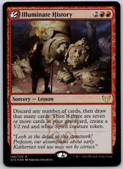 Illuminate History Foil R Strixhaven: School of Mages 108 NM - Image 1