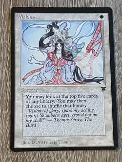 MTG - Visions - Legends - NM English Magic 1994 - Image 1