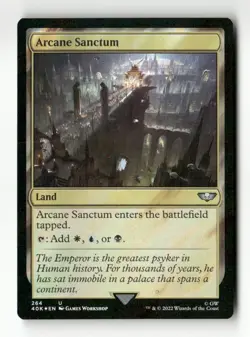 Arcane Sanctum (Surge Foil) Universes Beyond: Warhammer 40,000 #264 Uncommon - Image 1