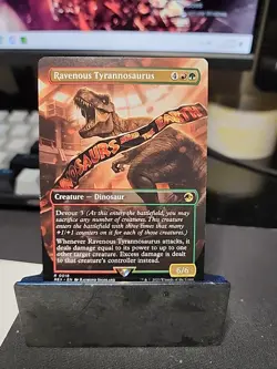 Ravenous Tyrannosaurus (Borderless) Universes Beyond: Jurassic World Regular - Image 1