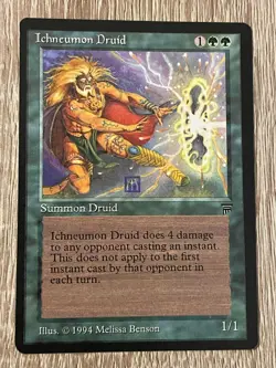 MTG - Ichneumon Druid - Legends - NM English Magic 1994 - Image 1