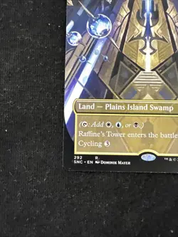 MTG - Raffine's Tower (Borderless) Streets of New Capenna Regular - Nm - Image 5