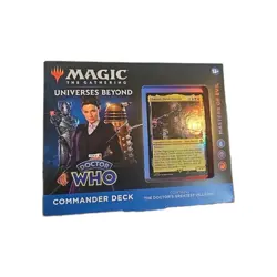 Magic: The Gathering - Doctor Who Commander Deck - Masters of Evil 195166228815 - Image 1