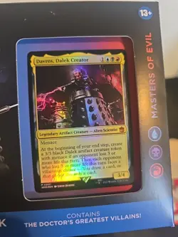 Magic: The Gathering - Doctor Who Commander Deck - Masters of Evil 195166228815 - Image 3