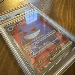 Gengar 193/162 EX Holo PSA 9 SV05: Temporal Forces Pokemon Full Art - Image 2