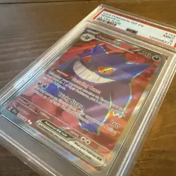 Gengar 193/162 EX Holo PSA 9 SV05: Temporal Forces Pokemon Full Art - Image 3