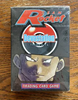 Pokemon TCG *SEALED* Team Rocket Devastation Theme Deck - Image 1