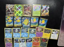 pokemon cards pikachu 23 lost English Zekrom Flying Pikachu Mew -MR44 - Image 1