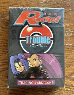 Pokemon TCG *SEALED* Team Rocket Trouble Theme Deck - Image 1