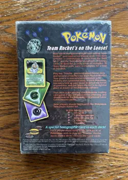 Pokemon TCG *SEALED* Team Rocket Trouble Theme Deck - Image 2