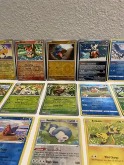 Pokemon TCG Reverse Holo Lot Of 40 Cards Raichu, Slowbro, and More - Image 5