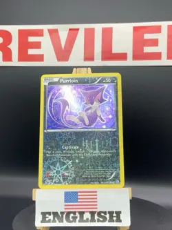 Pokemon TCG Radiant Collection Reverse Holographic Purrloin RC13/RC25 - HP - Image 1