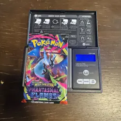 22.57g HEAVY - Pokemon TCG M&E Phantasmal Flames Booster Pack / Possible GoDU - Image 1
