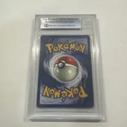 1999 Pokemon Jungle Mr. Mime Holo Unlimited #6/64 BGS 9 MINT - Image 2