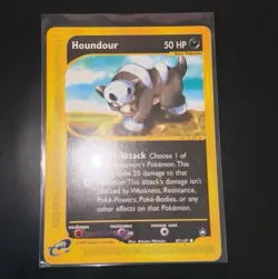 Houndour 2002 Pokemon Neo Destiny Unlimited Uncommon #43/105 - MP - Image 4
