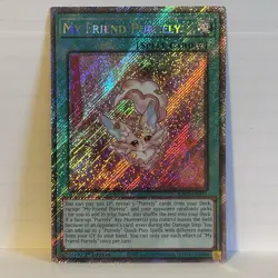 My Friend Purrely - Yu-Gi-Oh - 1st Edition Platinum Secret Rare RA02-EN071 - Image 1