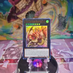 Divine Golden Shadow Dragon Dragluxion MZTM-EN014 1st Ed Ultra Rare NM Yugioh - Image 1