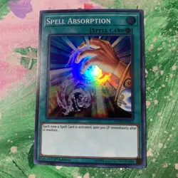 Yu-Gi-Oh Spell Absorption INCH-EN053 1st Edition - Image 1