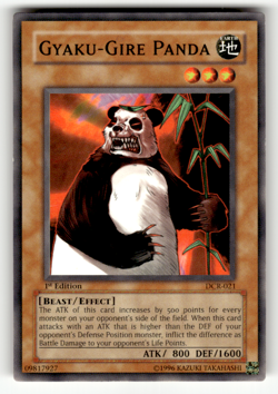 Gyaku-Gire Panda DCR-021 1st Edition Common Dark Crisis LP - Image 1