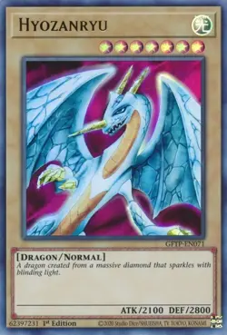 Hyozanryu - GFTP-EN071 - Ultra Rare - 1st Edition - Lightly Played - Image 1