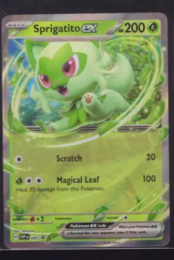 Sprigatito ex - 087 - SV: Scarlet & Violet Promo Cards - Image 1