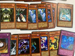 Yugioh Booster DAMAGED Bulk Lot of 65 cards first edition 1996 - Image 4